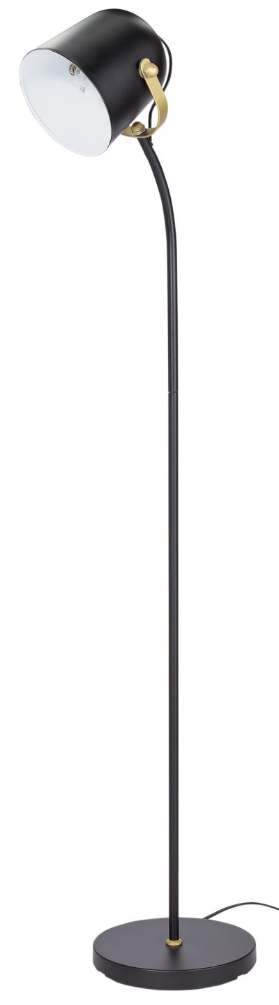 Collection - Cooper Brass - Floor Lamp - Black